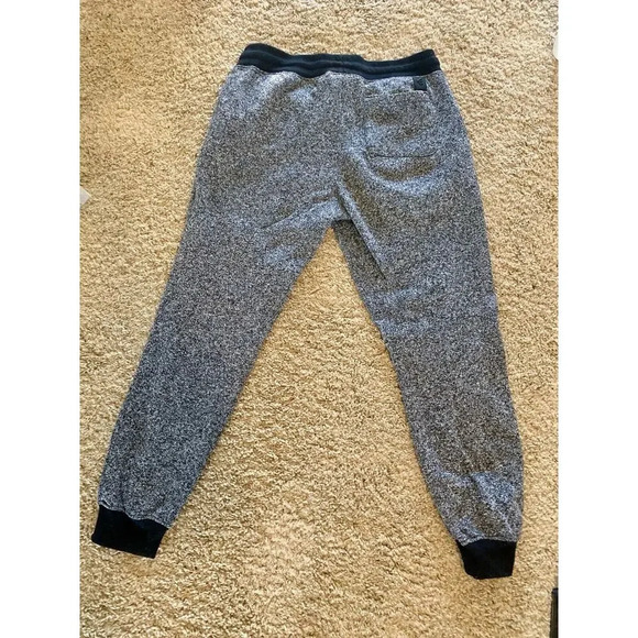 South Pole Joggers Mens Lined Sweatpants Size XL Marled Black Pant - Picture 5 of 7